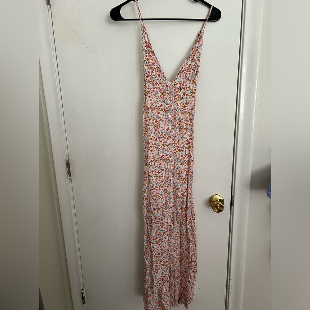 Floral Maxi Dress - Pink